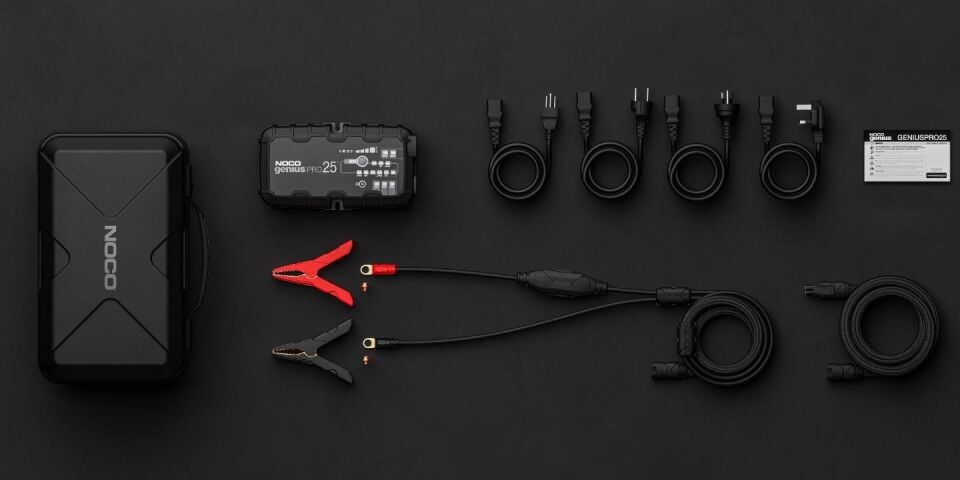 Noco Genius GENIUSPRO25 6-12-24V 25 Amper Lityum Akü Sarj ve Bakim