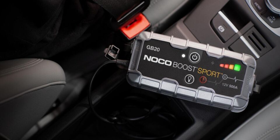 Noco Boost Sport GB20 12V 500 Amper Lityum Akü Takviye + Powerbank + Led Lamba