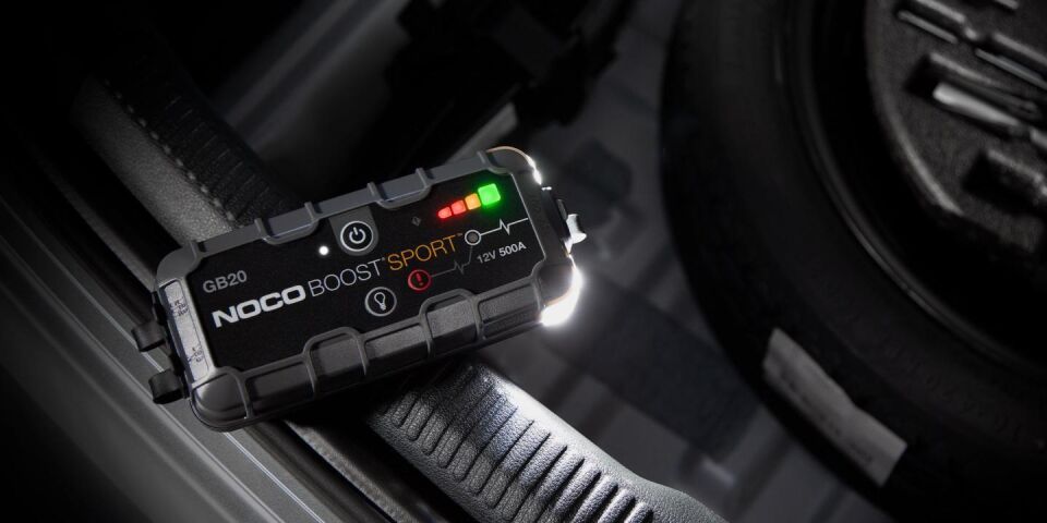 Noco Boost Sport GB20 12V 500 Amper Lityum Akü Takviye + Powerbank + Led Lamba