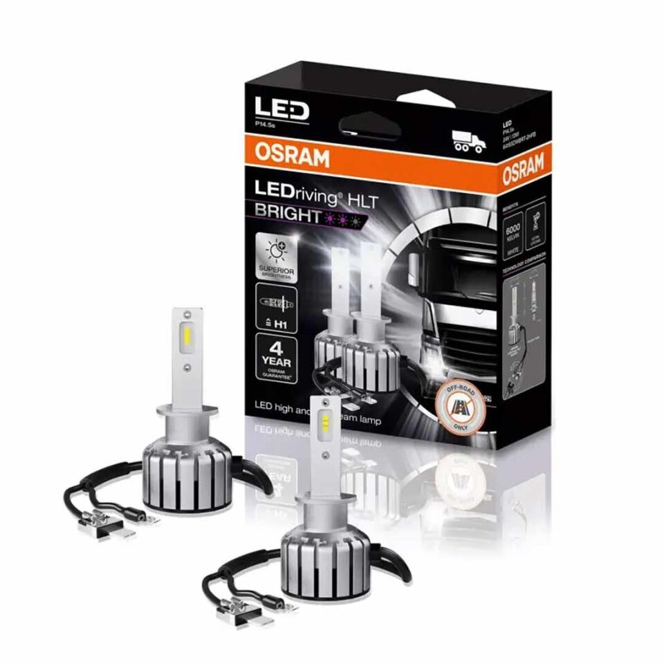 Osram Far Ampulü Led H1 24V 12W Ledriving 64155DWS