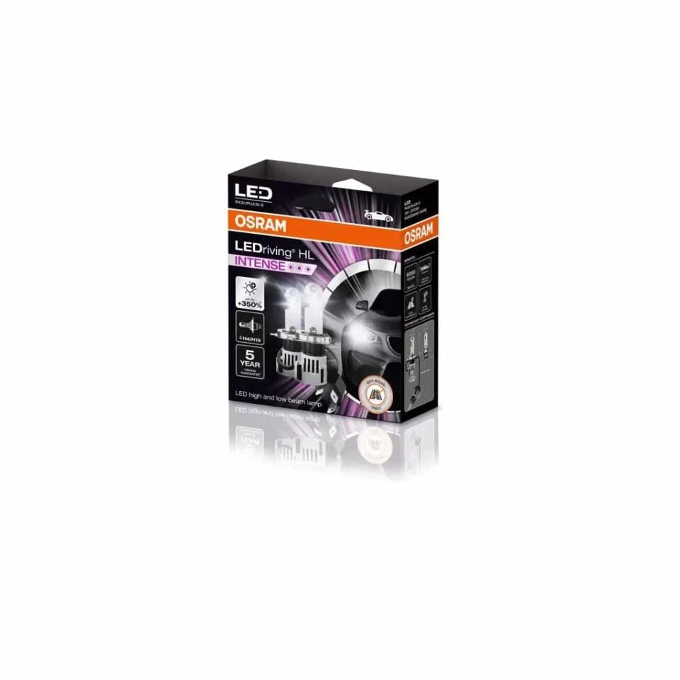 Osram Far Ampulü Led H4/H19 12V 23W Intense 23W64193DWINT