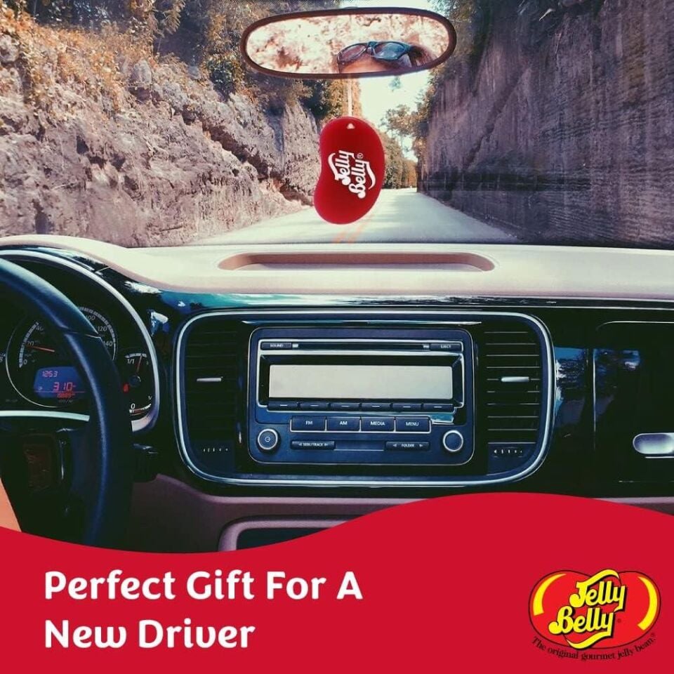 Jelly Belly 3D Hanging  Asma Koku VeryCherry 18gr.  Muz, Vanilya, Kiraz Aromali