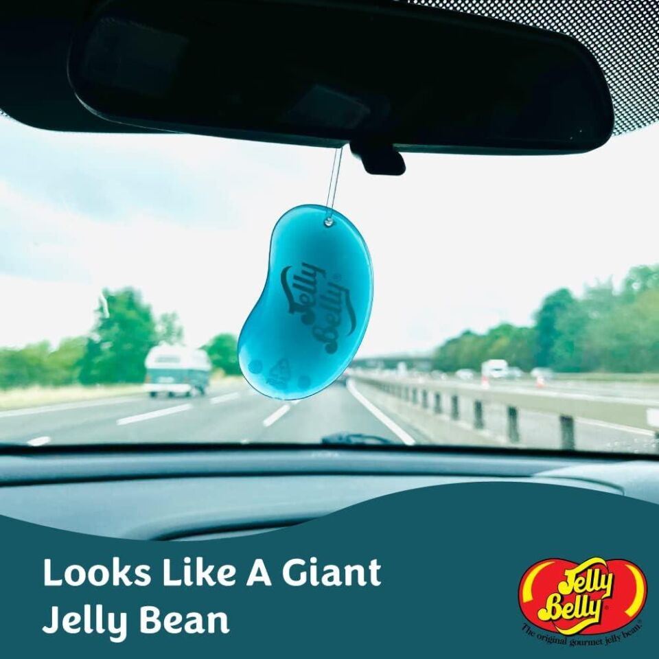 Jelly Belly 3D Hanging  Asma Koku Blueberry 18gr. Feslegen, Y.Mersini, Vanilya Aromali
