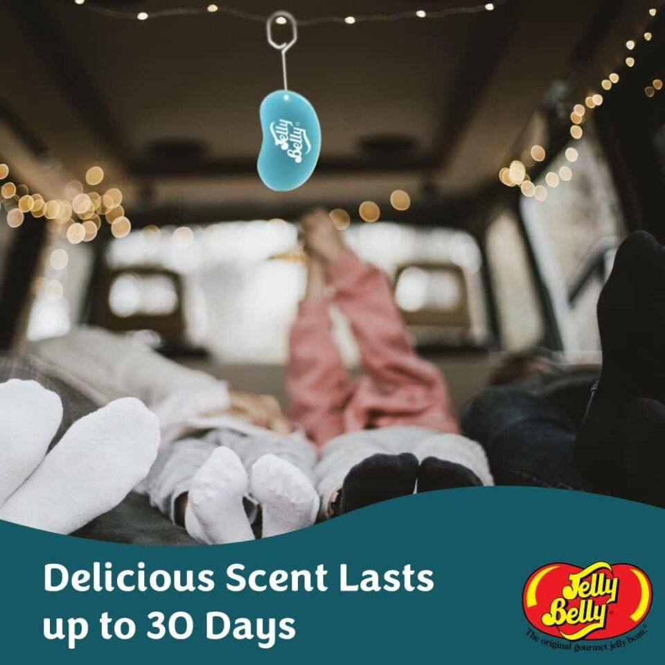 Jelly Belly 3D Hanging  Asma Koku Blueberry 18gr. Feslegen, Y.Mersini, Vanilya Aromali