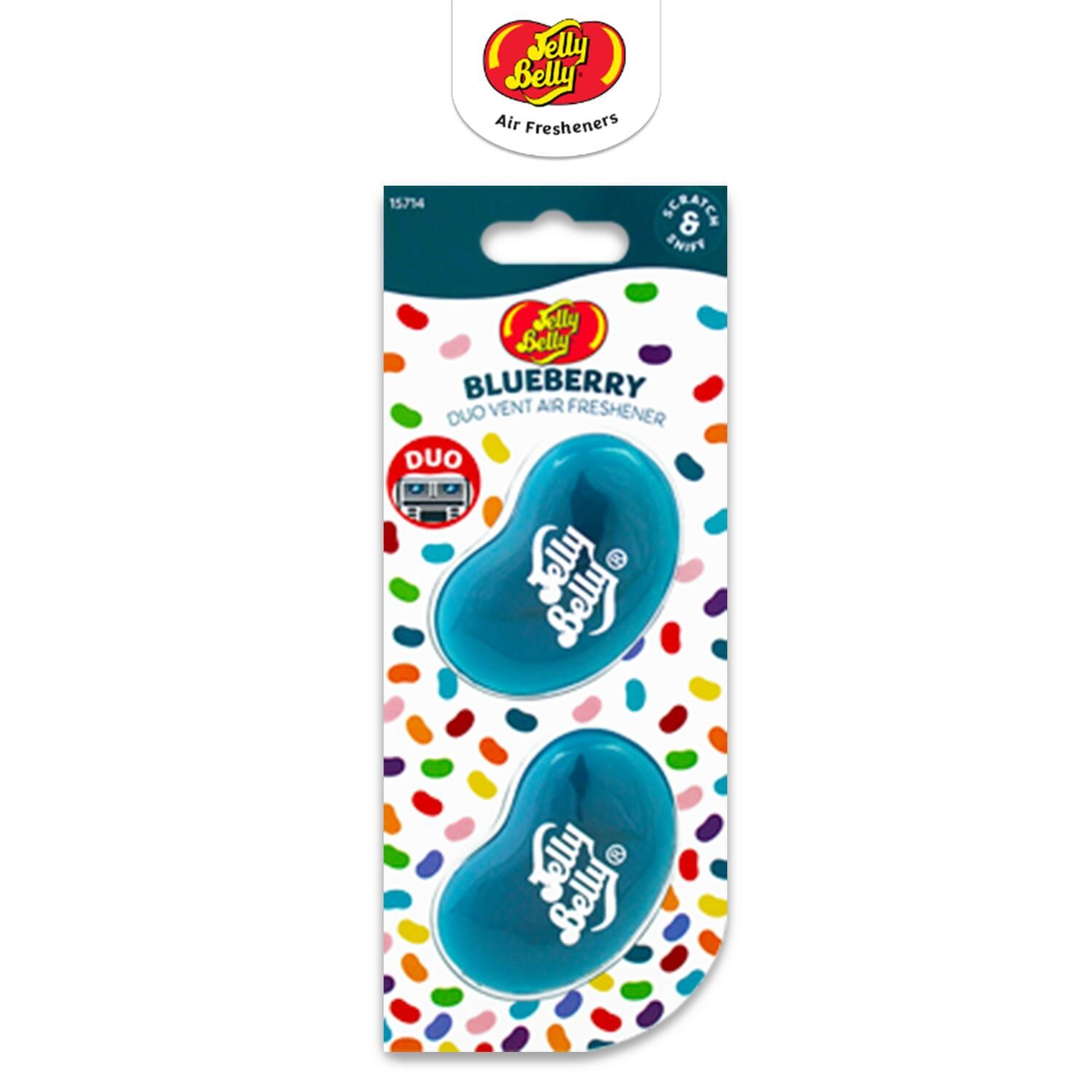 Jelly Belly DuoVent Kalorifere Geçme Koku Blueberry 14gr. Feslegen, Y.Mersini, Vanilya Aromali