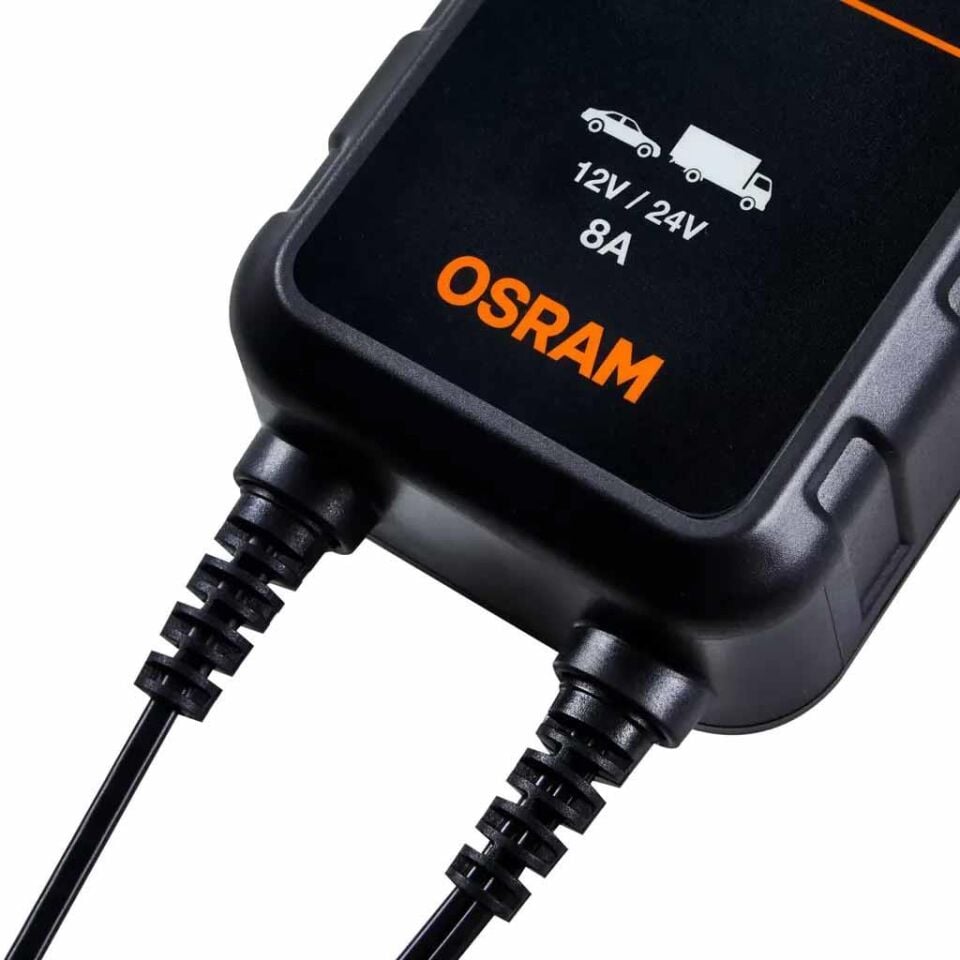 Osram Akü sarj Cihazi 12-24V 8 Amper OEBCS908