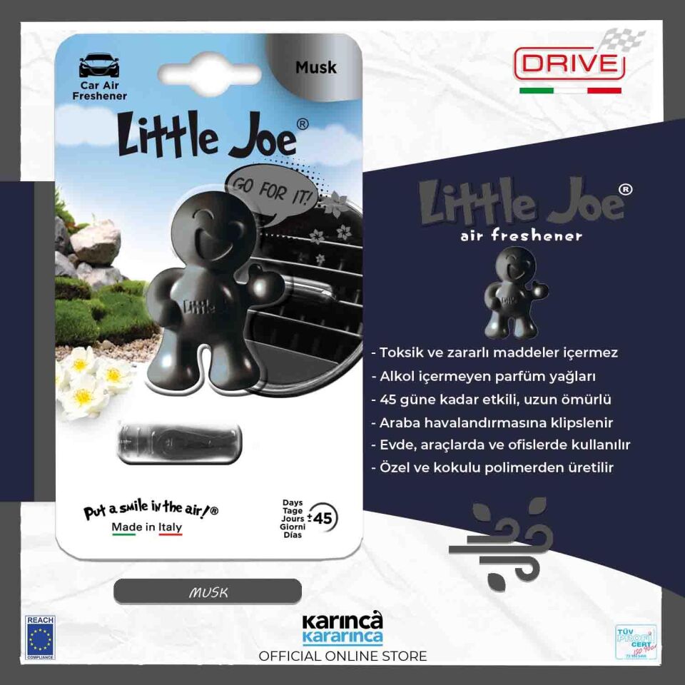 Little Joe Thums Up Musk Kalorifere Geçme Oto Kokusu Misk