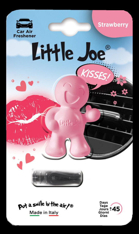 Little Joe Thums Up Strawberry Kalorifere Geçme Oto Kokusu Çilek