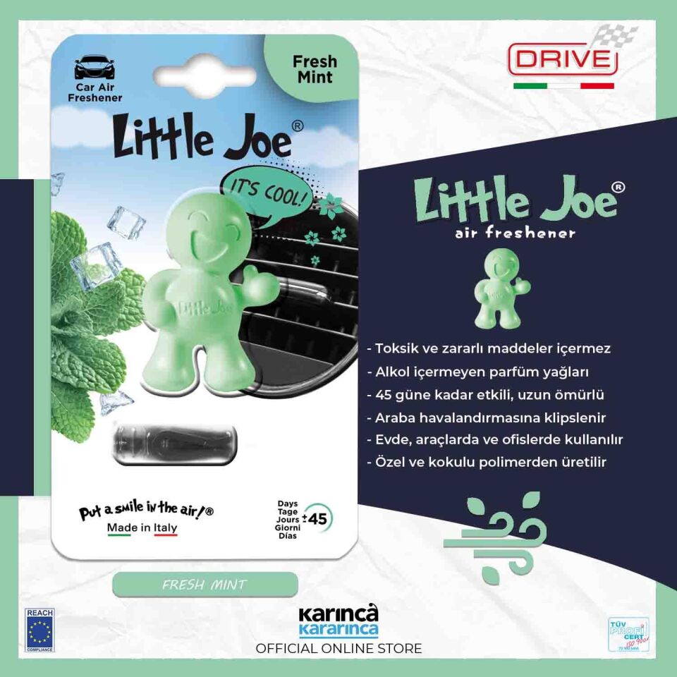 Little Joe Thums Up Fresh Mint Kalorifere Geçme Oto Kokusu Taze Nane