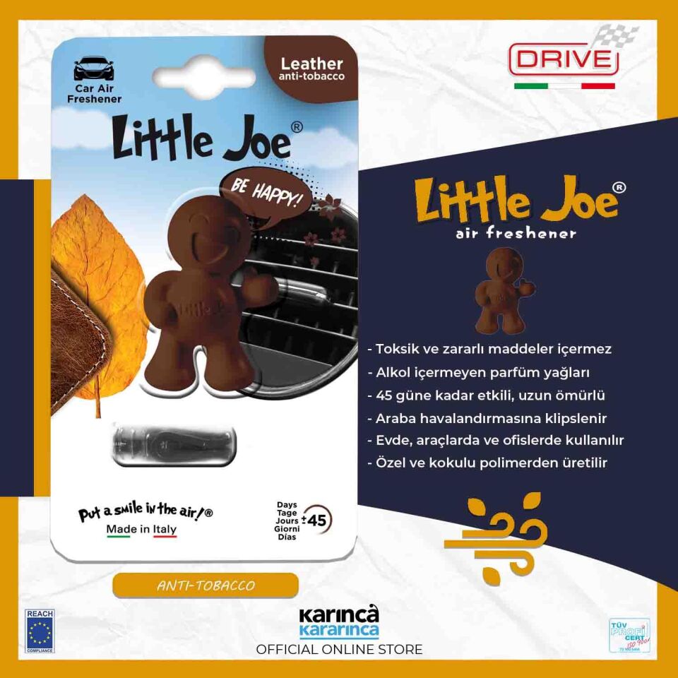 Little Joe Thums Up Leather Kalorifere Geçme Oto Kokusu Deri