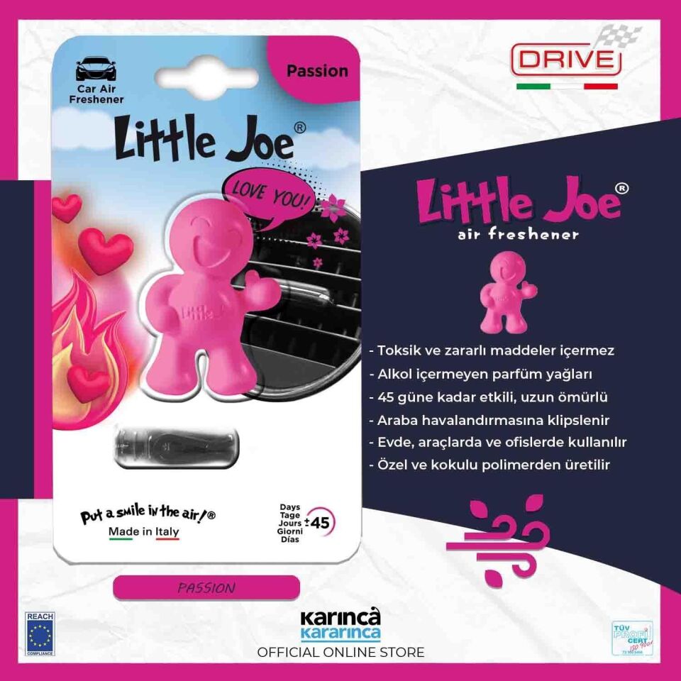 Little Joe Thums Up Passion Kalorifere Geçme Oto Kokusu Tutkulu