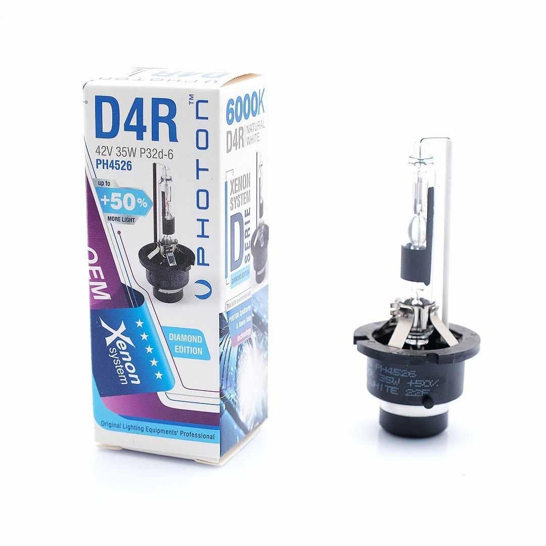 Photon Xenon Ampül D4R 6000K %50 Fazla Isik