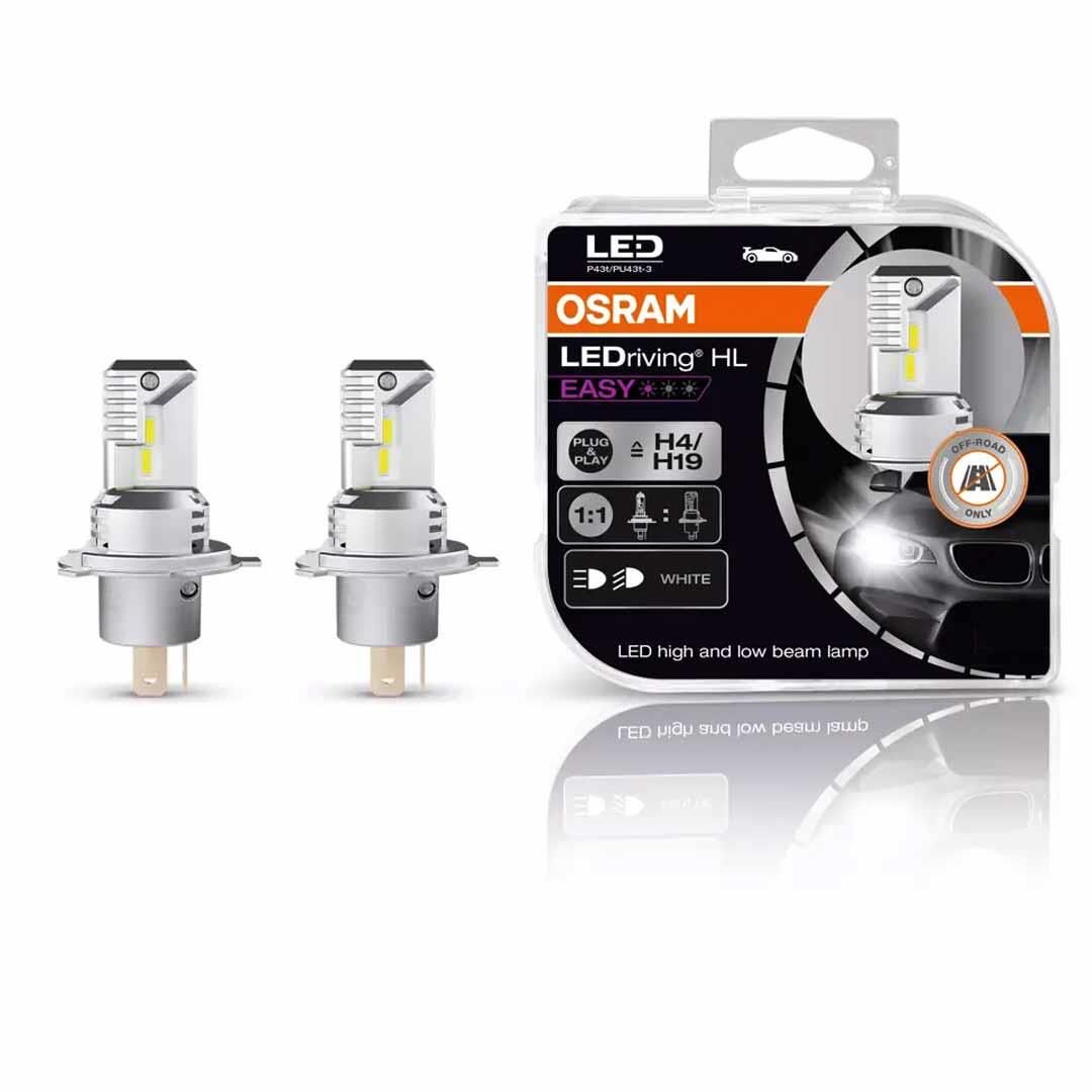 Osram Far Ampulü Led H4/H19 12V P43T Easy Model 64193DWESY