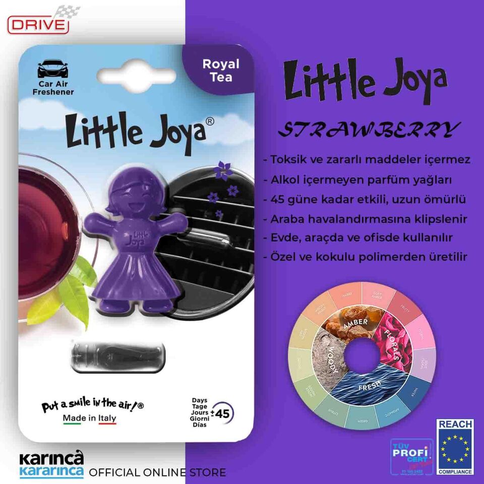 Little Joya Royal Tea Kalorifere Geçme Oto Kokusu Asil Çayı