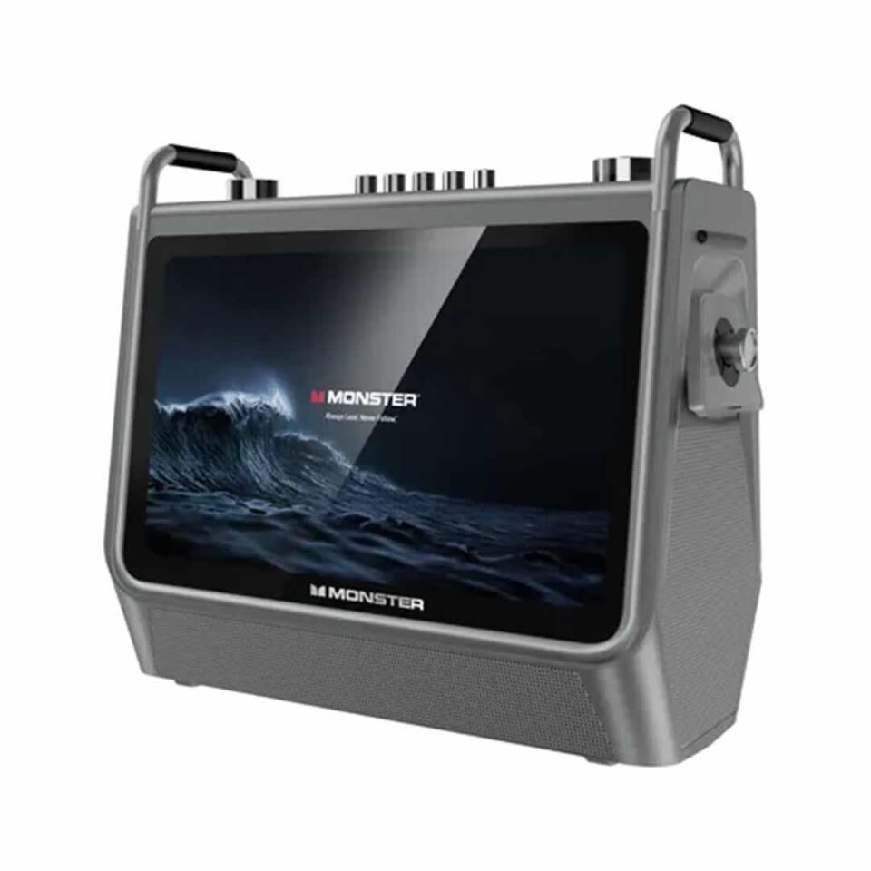 Monster Superstar 800 2 Mikrofonlu Hepsi Bir Arada Bluetooth Karaoke Sistem Hoparlörü 200W