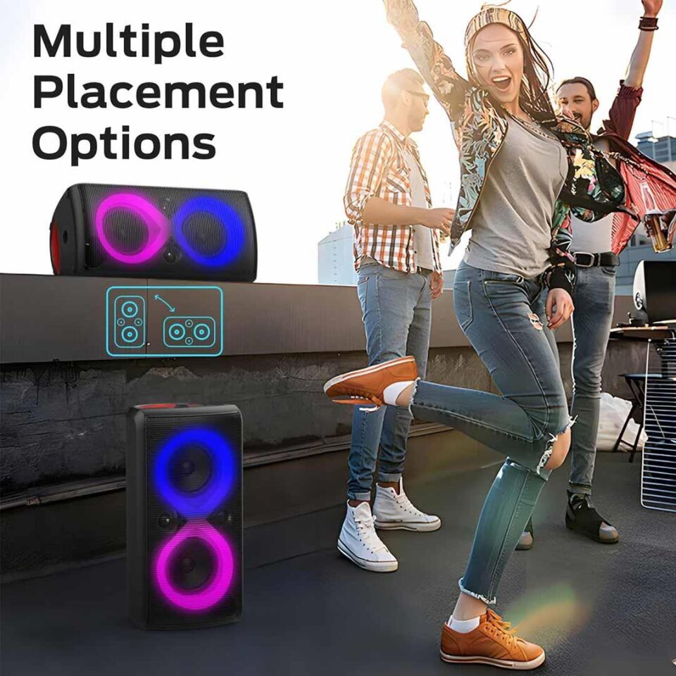 Monster Cycle Plus 2 Mikrofonlu Bluetooth Hoparlör 120W