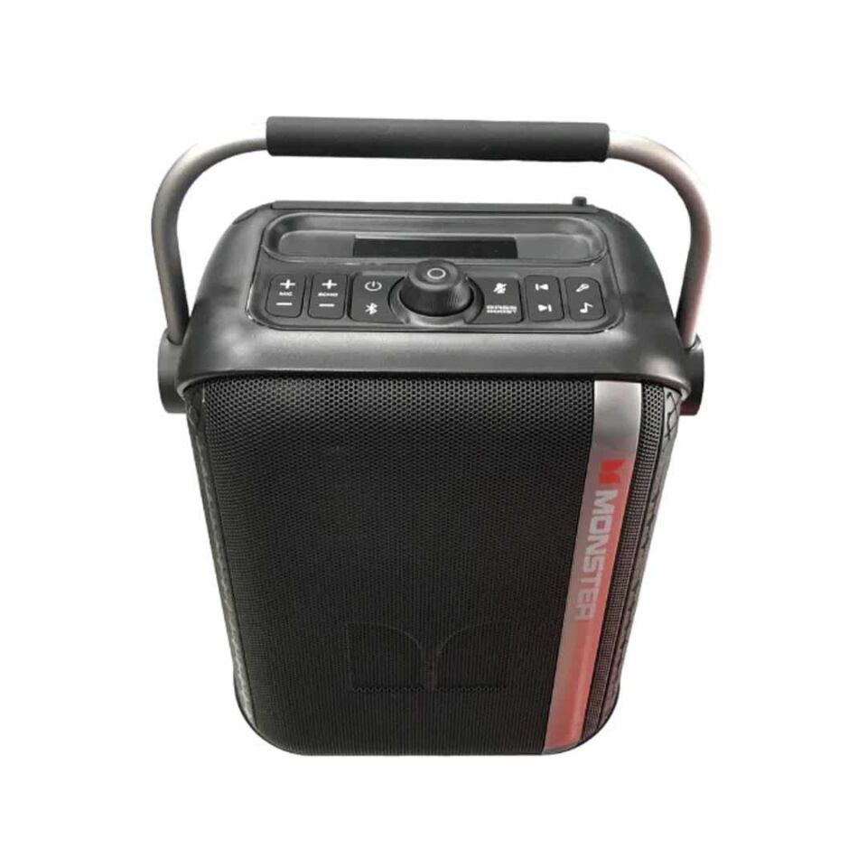 Monster Traveler 1 Mikrofonlu Yüksek Güçlü Bluetooth Hoparlör 80W
