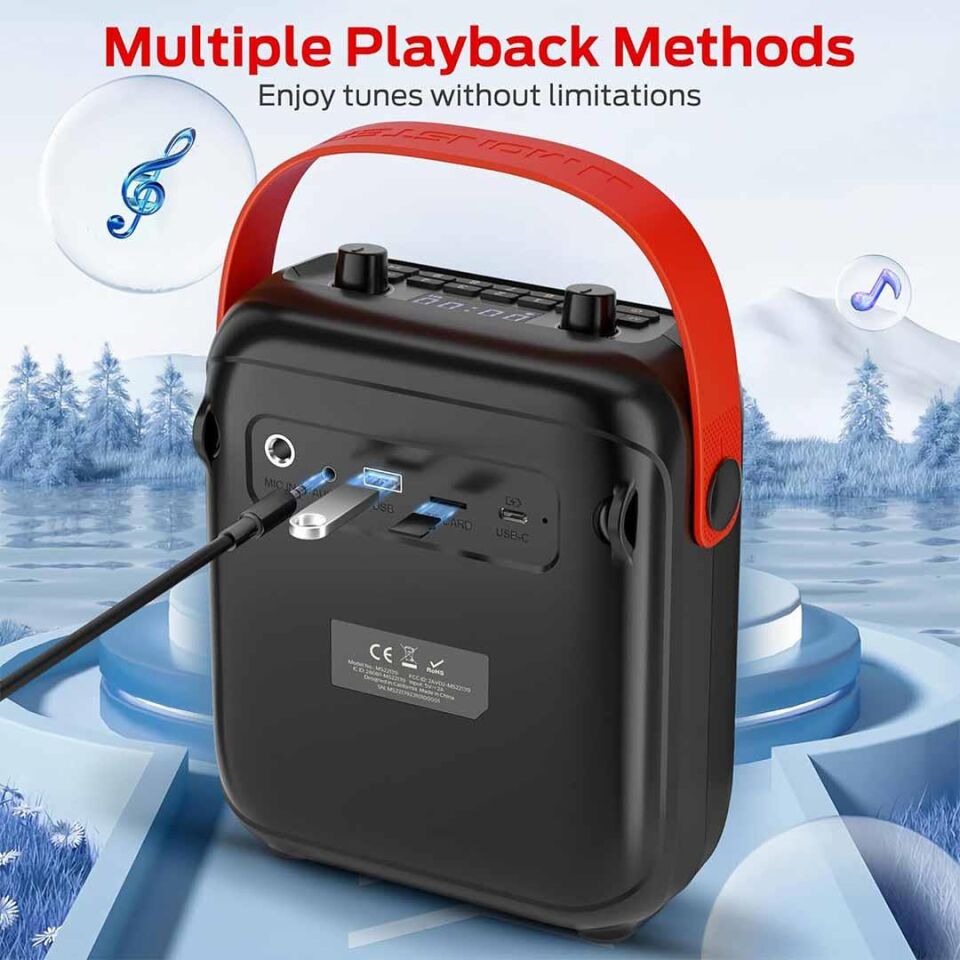 Monster Tasinabilir Fm Radyolu Bluetooth Hoparlör 40W