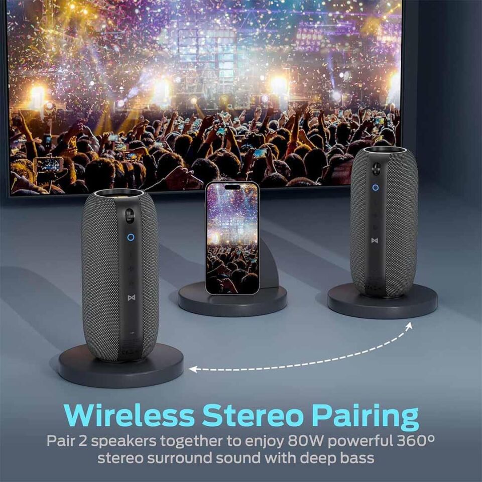 Monster Superstar S320 Tasinabilir Kablosuz Bluetooth Hoparlör 40W