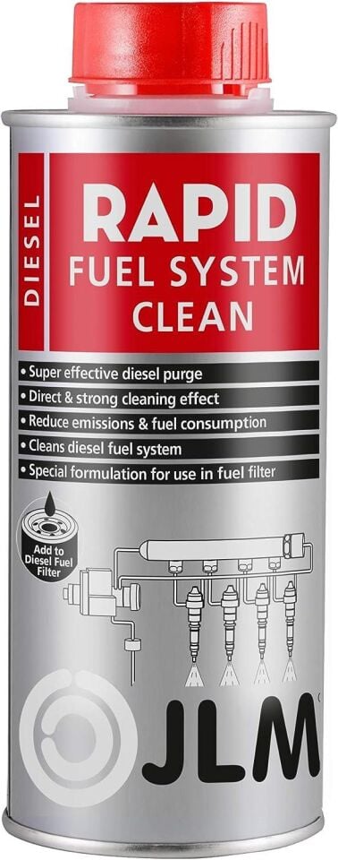 JLM Hizli ve Komple Dizel Yakit Sistemi Temizleyici 500ml.