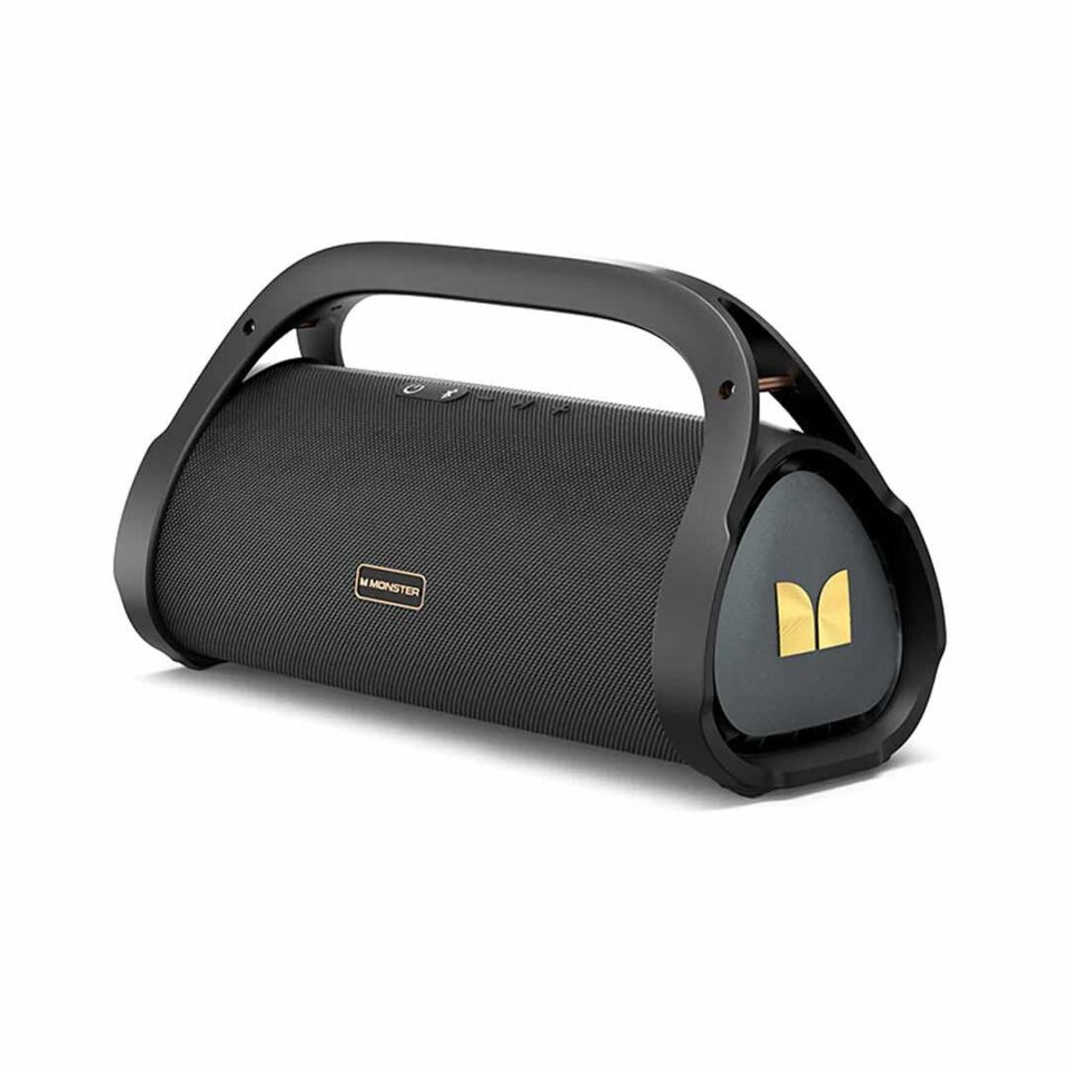 Monster Adventurer Max Boombox Çift Subwoofer'li IPX7 Su Geçirmez Bluetooth Hoparlör 60W