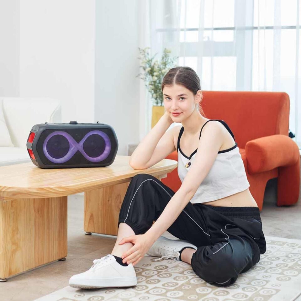 Monster Musicbox Go 2 Mikrofonlu Bluetooth Hoparlör 80W