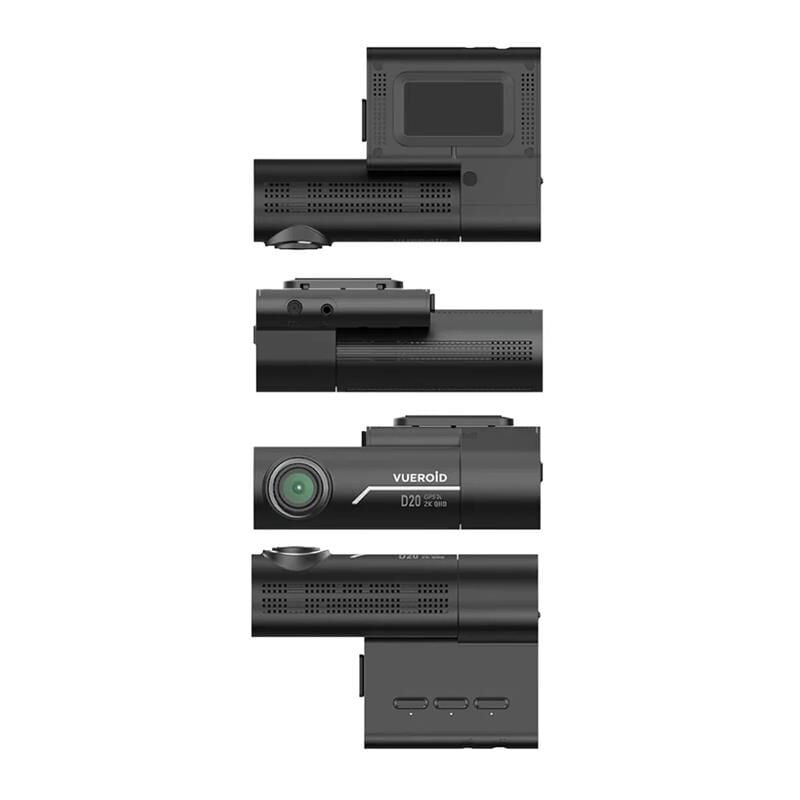 Vueroid Araç Kamerasi 2K Sony Starvis Görüntü Sensörü GPS D20