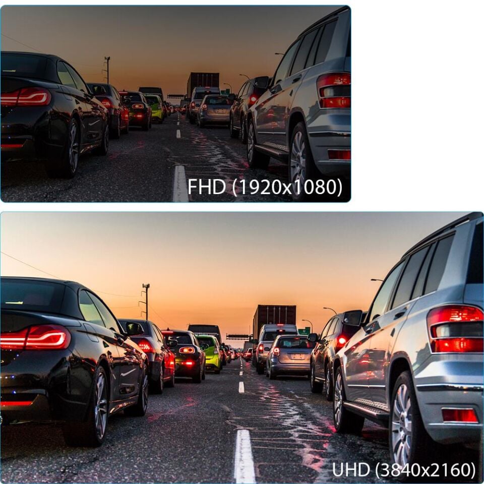 Vueroid Araç Kamerasi 4K Sony Starvis 2 Görüntü Sensörü GPS D21