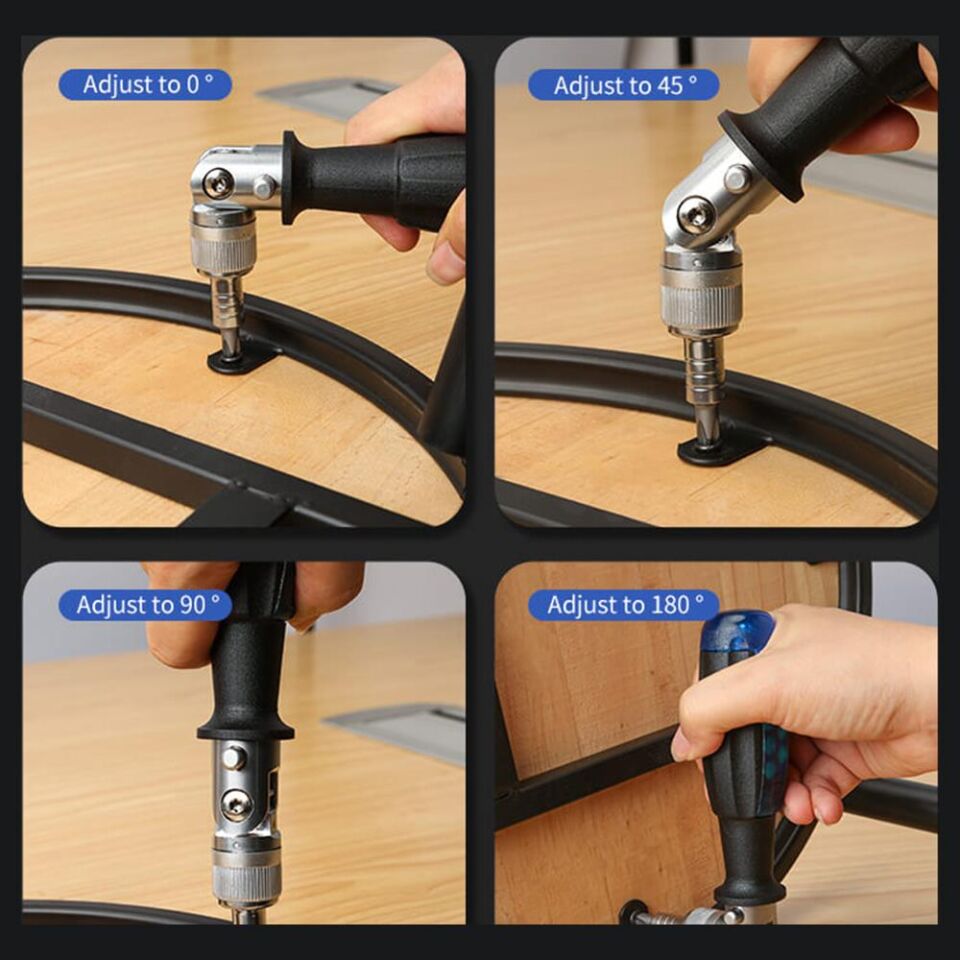 Kingsdun 10 u 1 Arada Circirli Çift Yönlü Tornavida Seti KS-840047