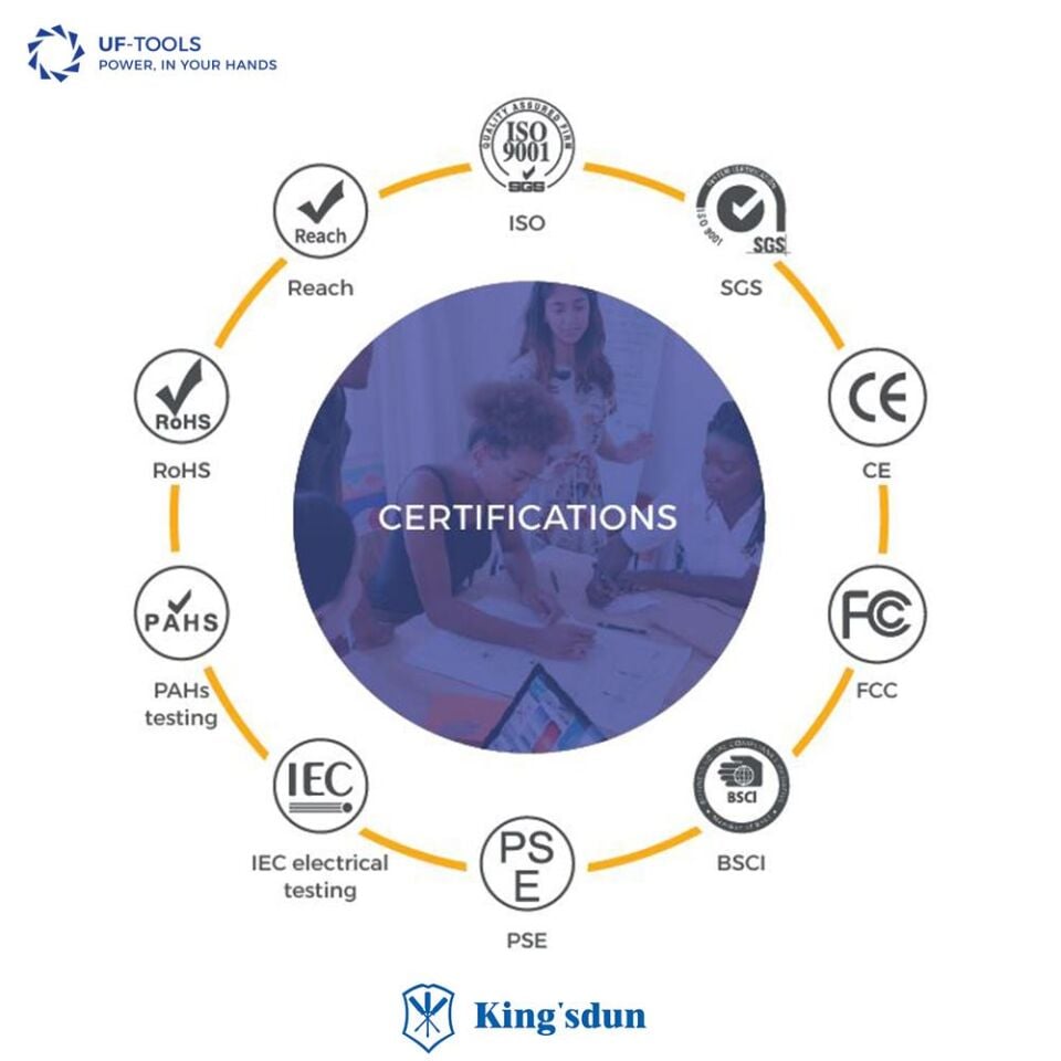 Kingsdun 13 i 1 Arada Metreli ve Terazili Çok Amaçli Ledli Tornavida Seti KS-870017