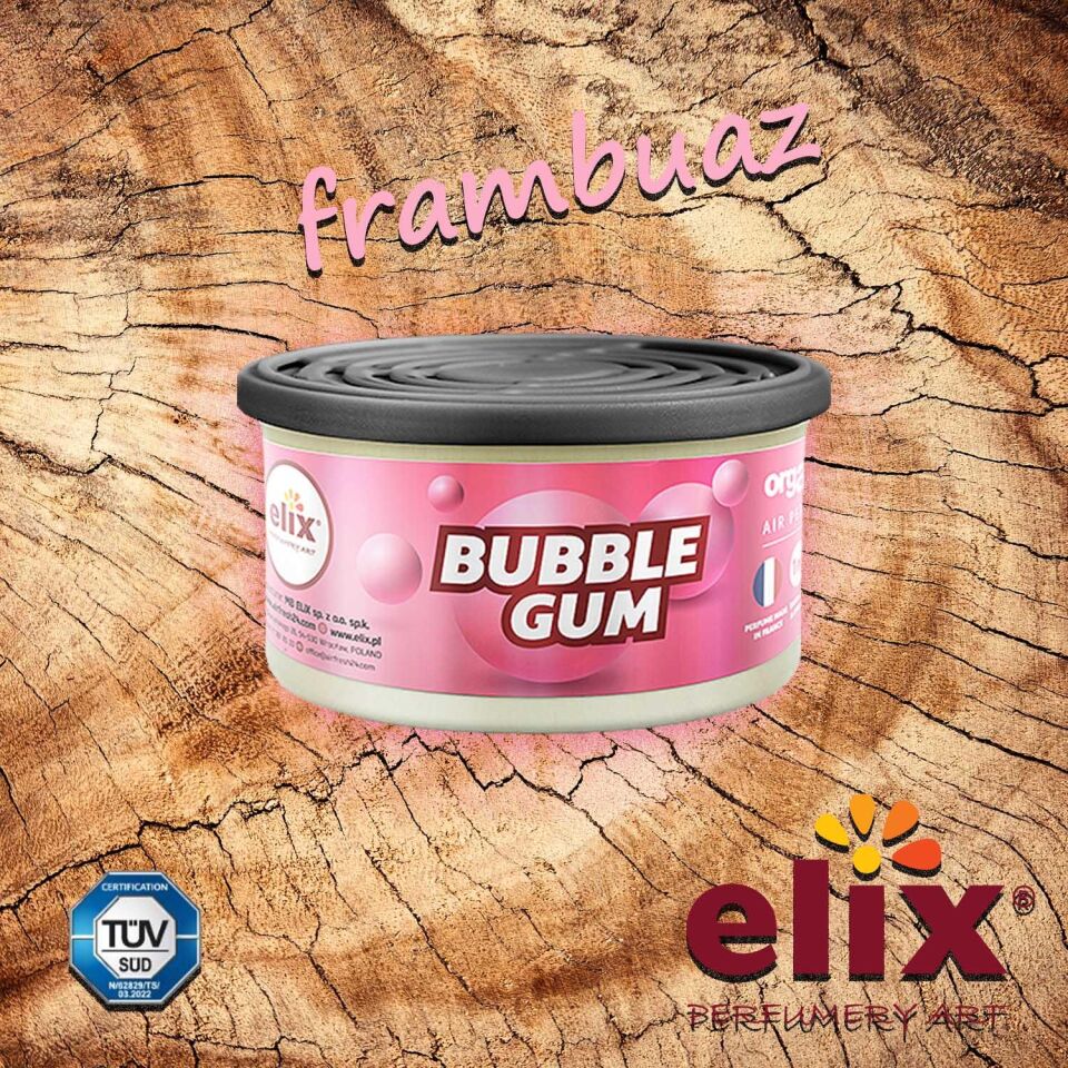 ELIX Organik Metal Kutuda Dogal Liflere Emdirilmis Özel Aromali Koku - Sakiz