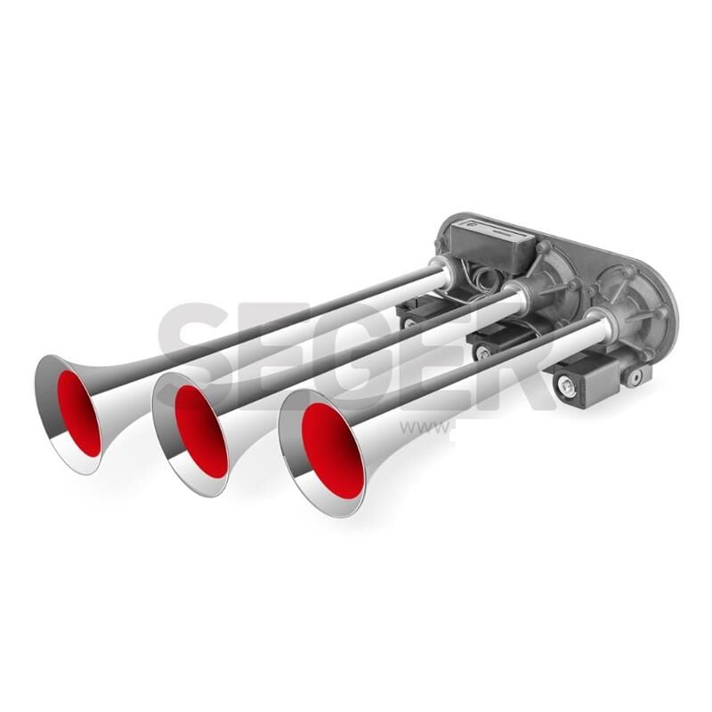 Seger Dali-Dali Havali Korna 12V, Krom Borulu