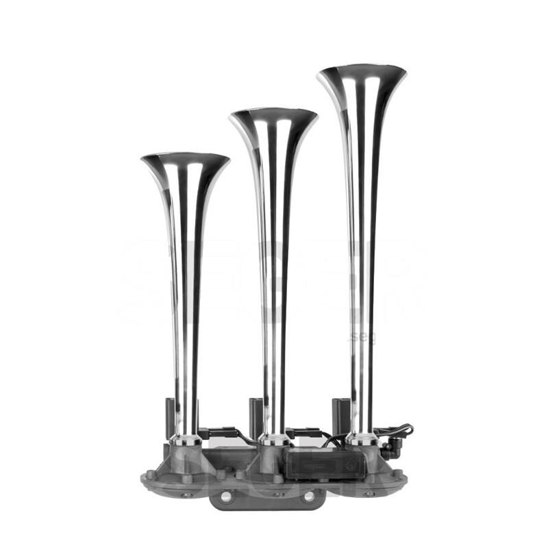 Seger Dali-Dali Havali Korna 12V, Krom Borulu