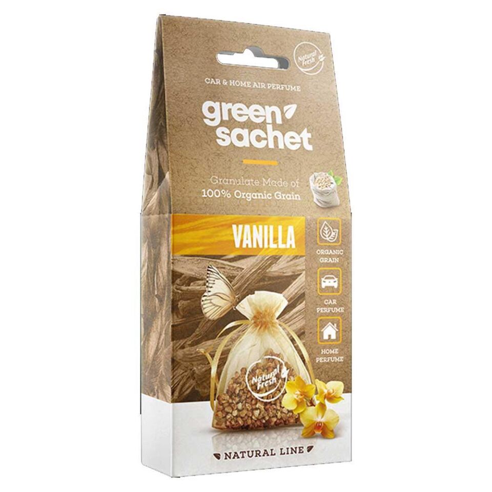 ELIX Natural Ahsap Granüllere Emdirilmis Özel Aromali Koku - Vanilya