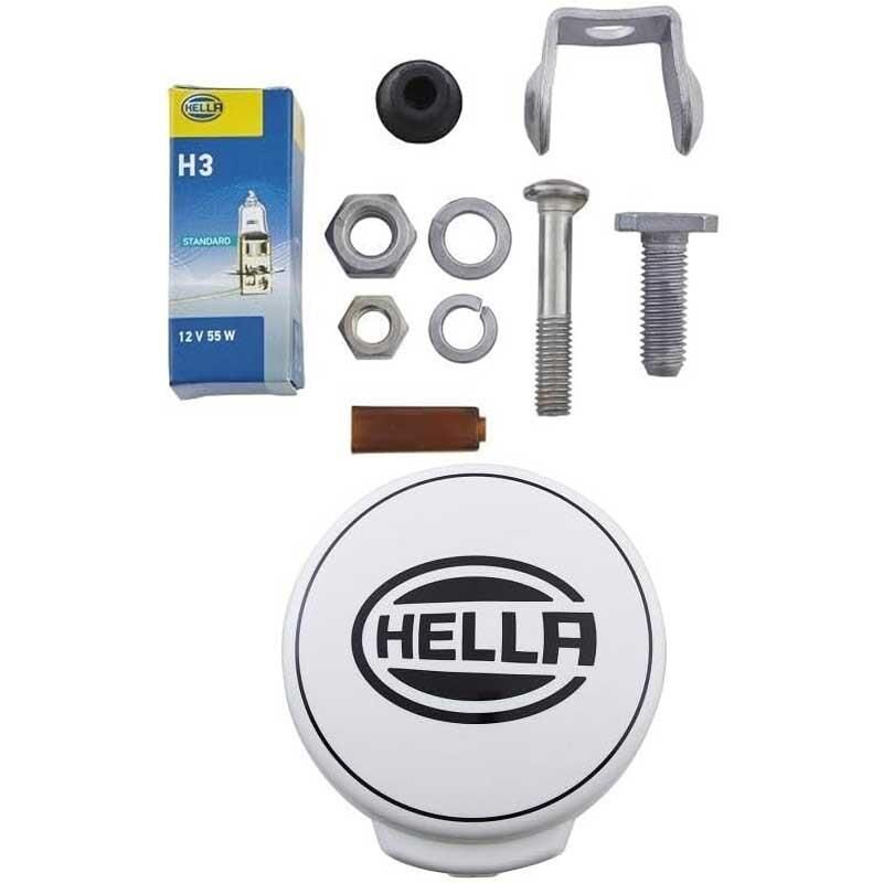 Hella Uzun Hüzme 14V H3 Sol-Sag Kullanilabilir Buzlu Cam Far FF Comet 500 1F6010952-011