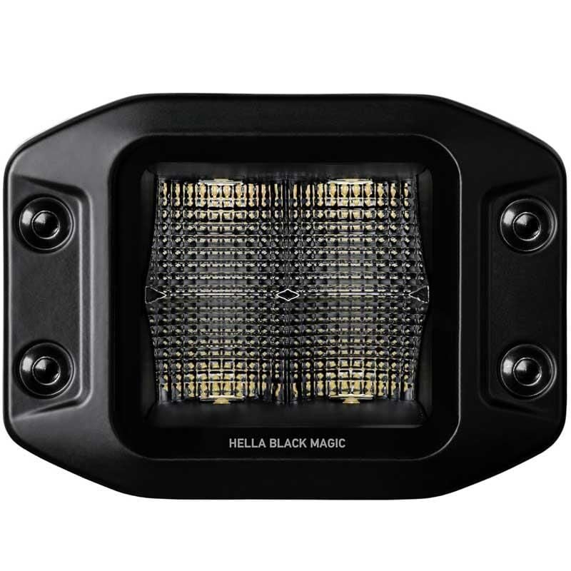 Hella Black Magic Cube 12/24V Led Far Yardimci Spot Takim Kit 1FA358176-831