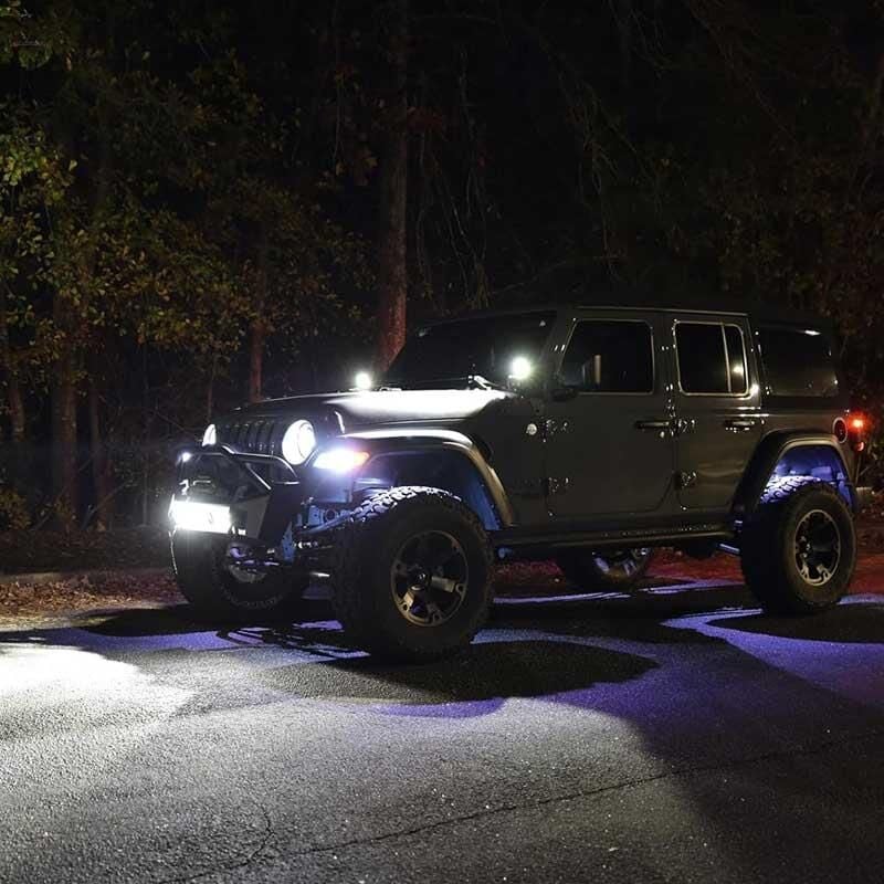 Hella Black Magic Cube 12/24V Led Far Yardimci Spot Takim Kit 1FA358176-831