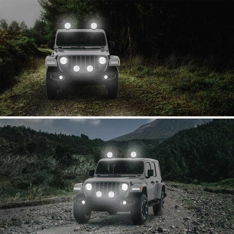 Hella Off-Road Valuefit Blade Led Uzun Far Krom 22W 7'' Beyaz Isik 1FJ357198-001