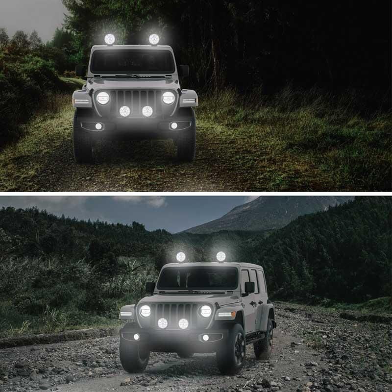 Hella Off-Road Valuefit Blade Led Uzun Far Siyah 36W 7'' Beyaz Isik 1FJ357198-051