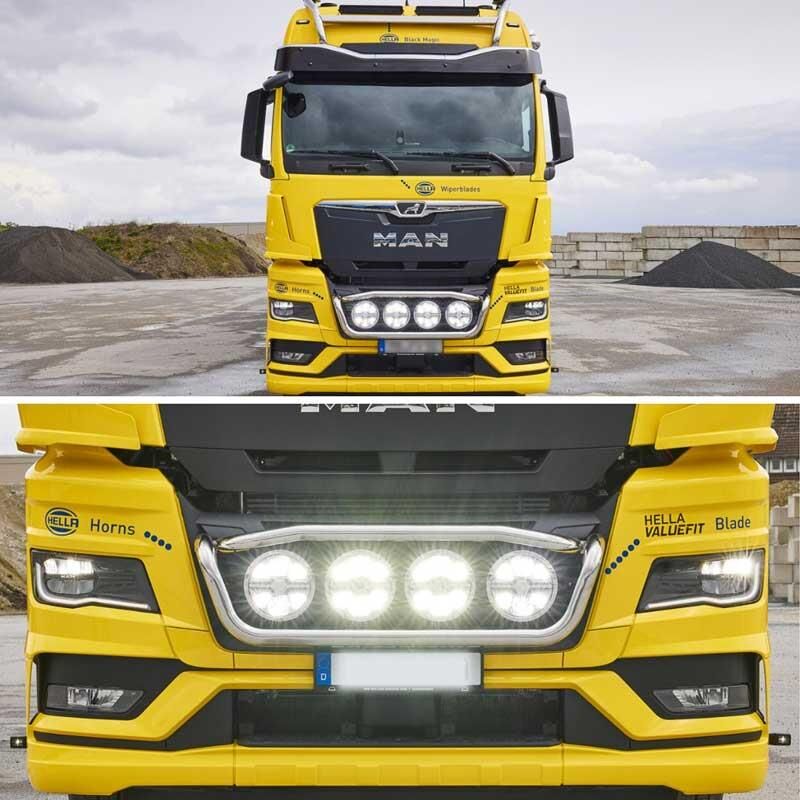 Hella Off-Road Valuefit Blade Led Uzun Far Krom 18W 9'' Beyaz Isik 1FJ357199-011