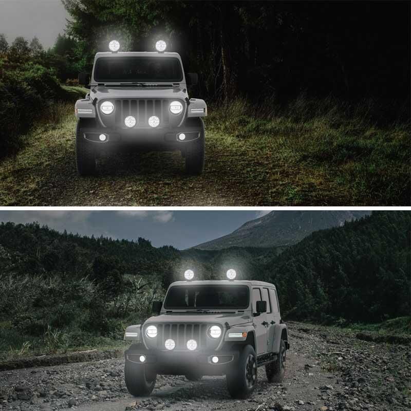 Hella Off-Road Valuefit Blade Led Uzun Far Krom 18W 9'' Beyaz Isik 1FJ357199-011