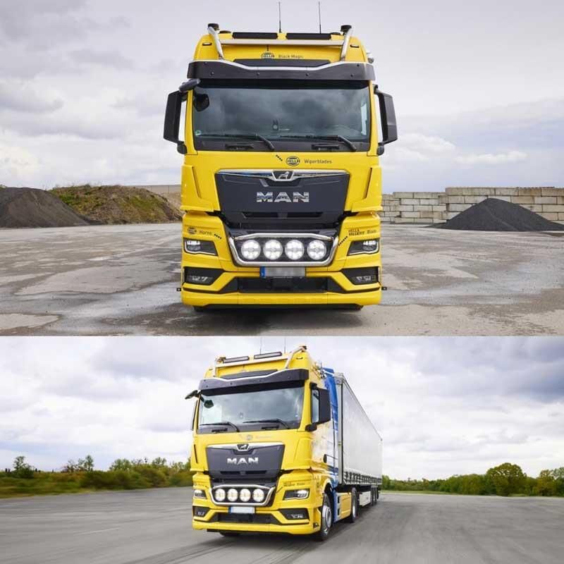 Hella Off-Road Valuefit Blade Led Uzun Far Krom 17W 9'' Beyaz-Amber Isik 1FJ357199-021