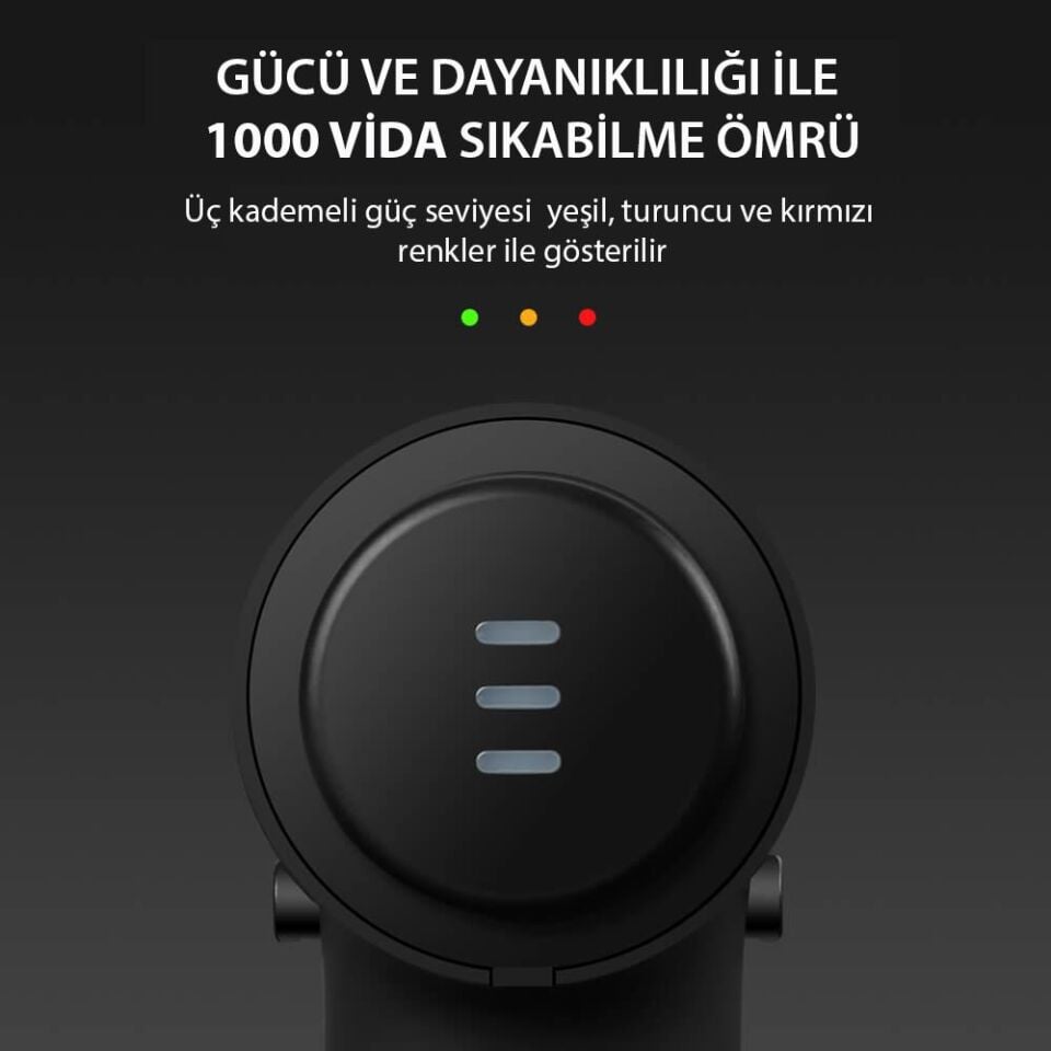 Kingsdun Sarjli Tornavida Seti 35 Parçali Manyetik Uç 5V 2500mAH