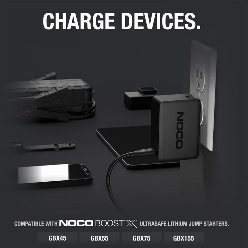 Noco Boost X 65W USB-C Sarj Cihazi GBX45/55/75/155