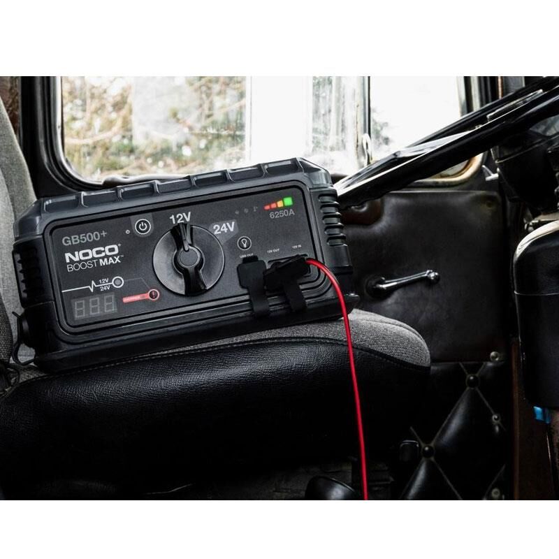Noco Genius GB500 12/24V 6250 Amper Lityum Akü Takviye + Powerbank + Led Lamba