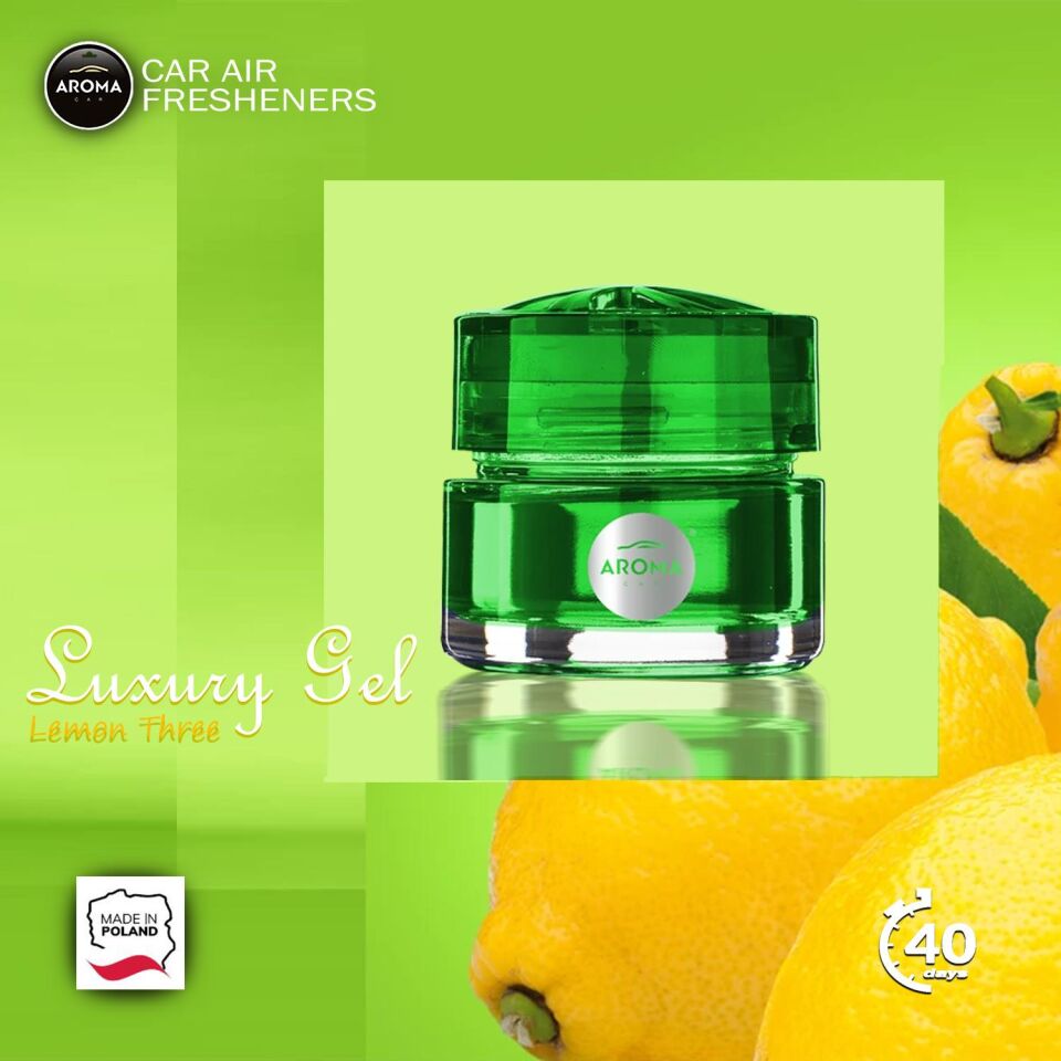 Aroma Jel Kavanoz Koku - Limon Agaci 50ml.