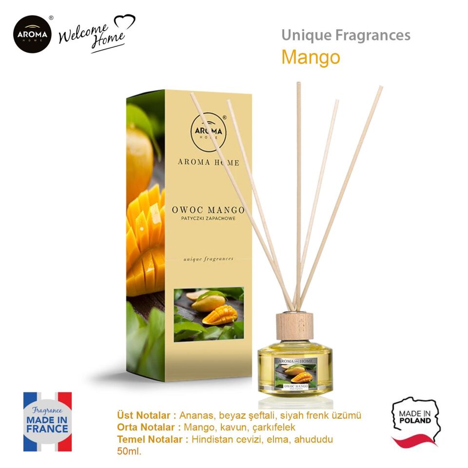 Aroma Home Unique Likit Koku Mango 50ml.