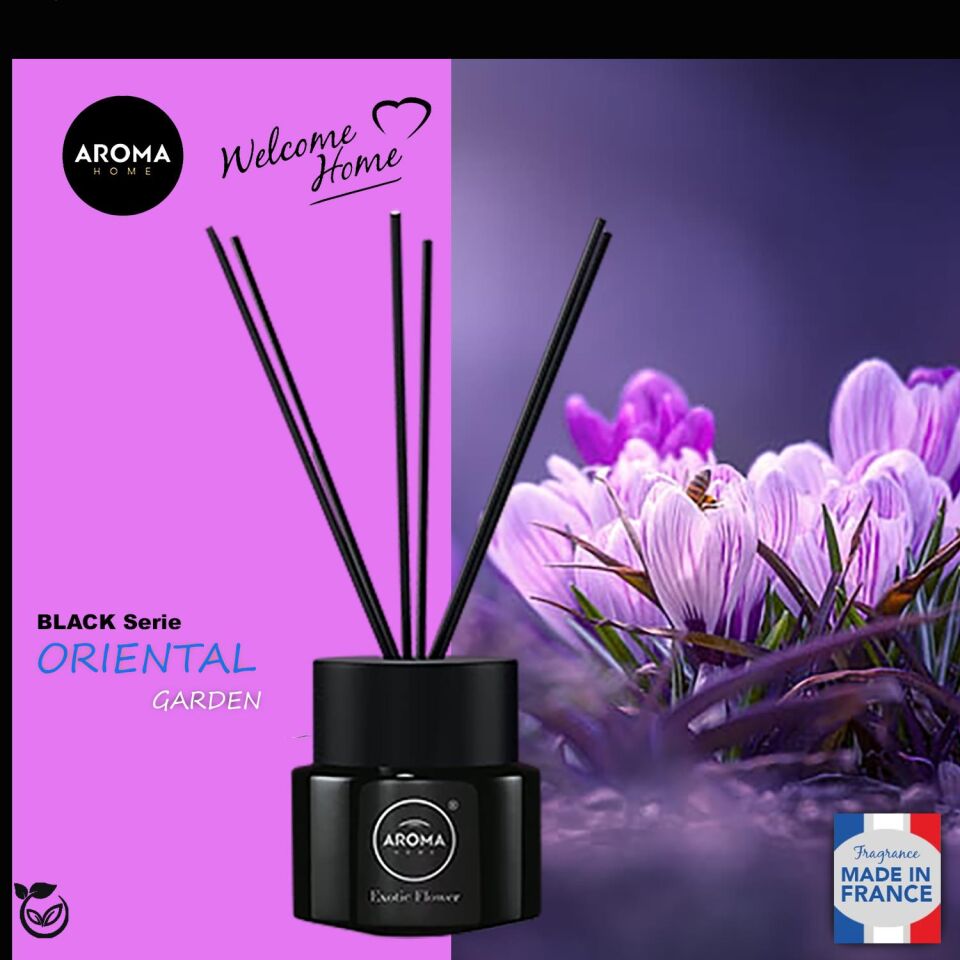Aroma Home Black Series Likit Koku Oriental Garden  100ml.