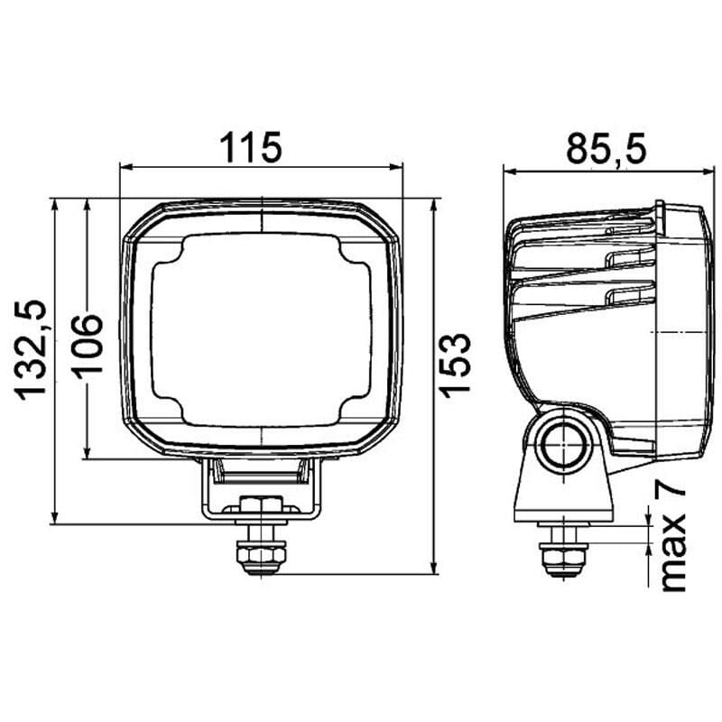 Hella Off-Road Led Lamba 12V-24V Ultra Beam Gen. II 1GA995606-001