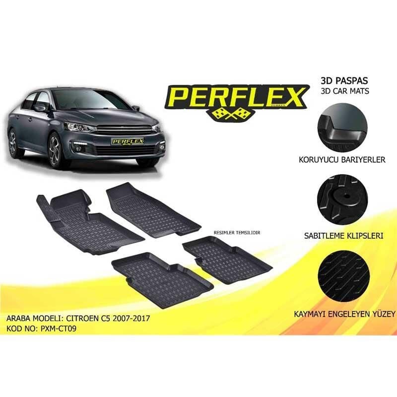 Perflex Paspas 3D Havuzlu X-Mat C5 2007-2017